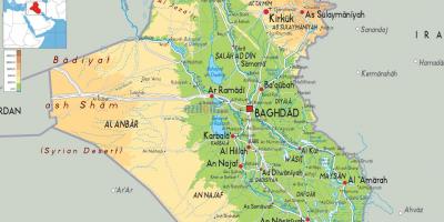 Карта Ирака географии